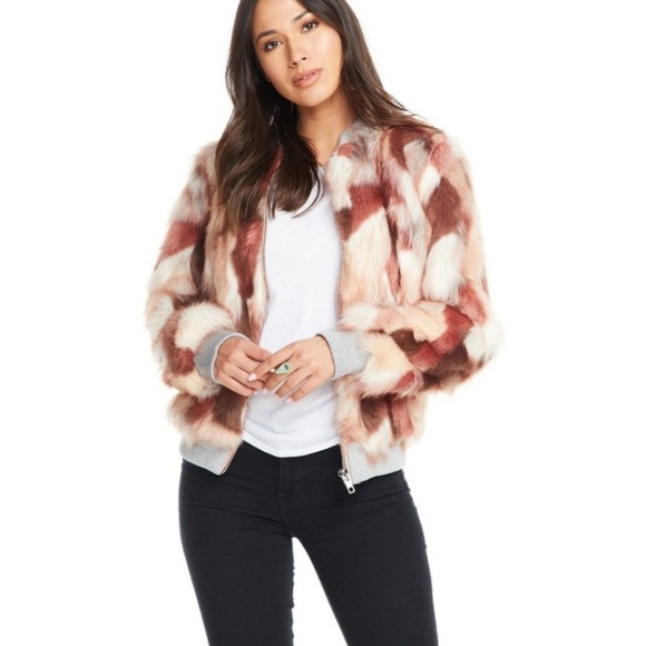 Antropologie Chaser Calico Faux Fur - Picture 5 of 9